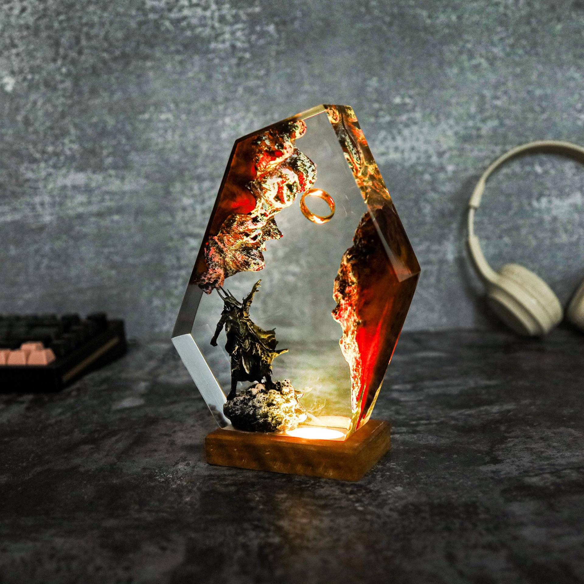 Movie Scence Figure Table Resi - Lighting Decor For Wedding 评论和价格