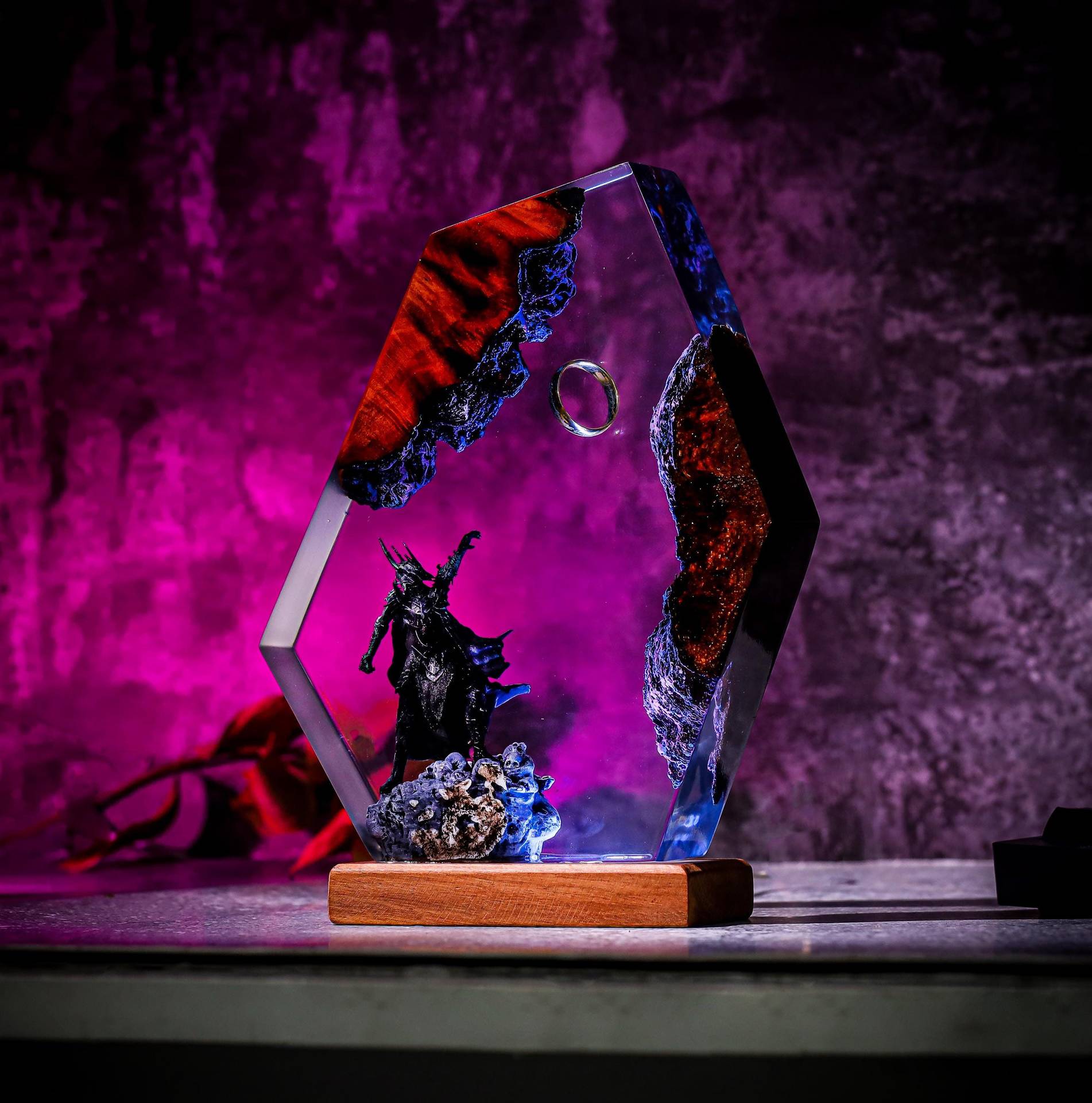 Movie Scence Figure Table Resi - Lighting Decor For Wedding 评论和价格