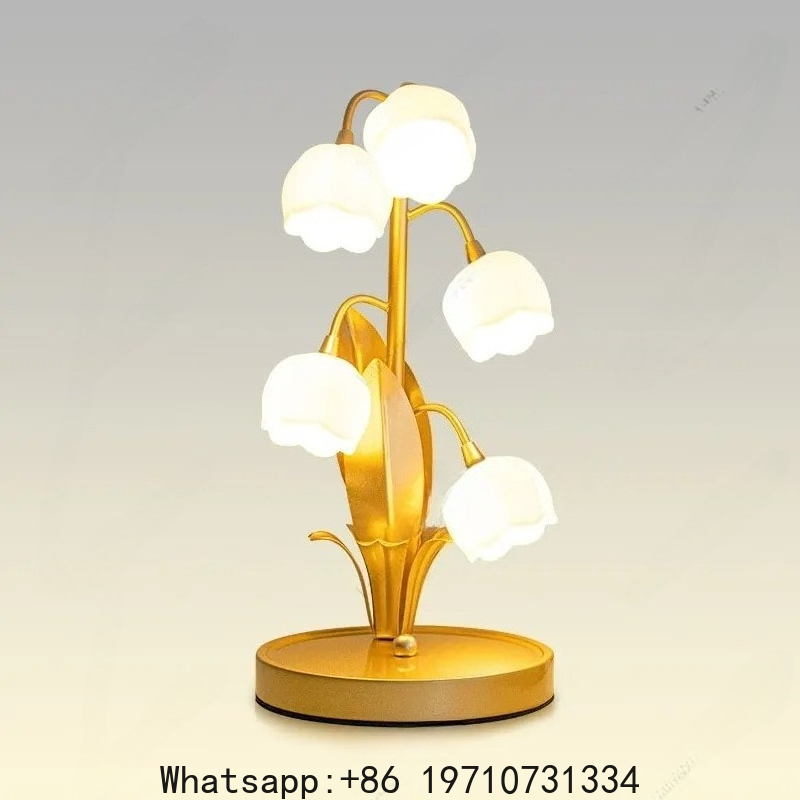 LED Flower Table Lamp Creative - Decor Lighting Cy 评论和价格